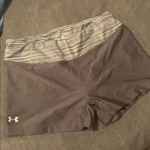Under armour spandex shorts